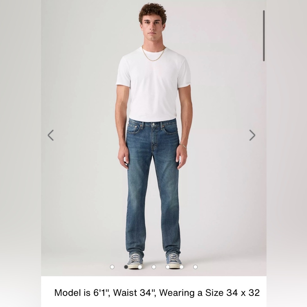 LEVIS 514™ STRAIGHT FIT MEN'S JEANS - dark wash, 100% cotton